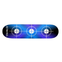 Aurora Crosshairs Skateboard