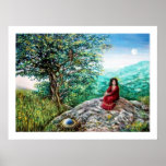 AURORA / MAGIC TREE, green, blue,