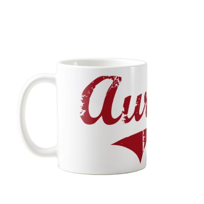 Aurora Ohio Classic Design Coffee Mug by cityshirt