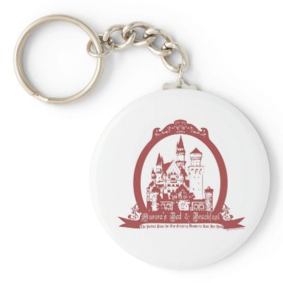 Aurora's Bed & Breakfast Key Chains by PrincessFaire