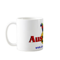 AusEmade ~ Rainbow Lorikeet Mug 2