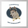 Ausky Dog Davy Bones Posters