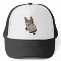 Ausky Dog Pawprint Heart hats