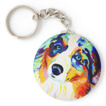 Aussie #3 keychain