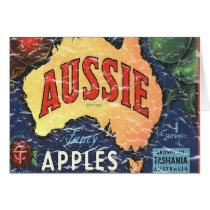 Aussie Apples- distressed