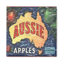 Aussie Apples- distressed