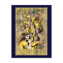 Aussie Aussie Aussie Oi Oi Oi Oi Socceroos gear Post Cards