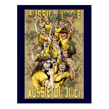 Aussie Aussie Aussie Oi Oi Oi Oi Socceroos gear Post Cards