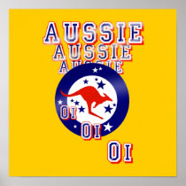 Aussie Aussie Aussie Oi Oi Oi Print