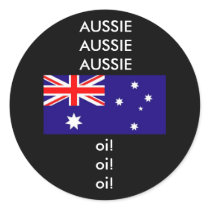 Aussie Aussie Aussie Sport Chant Sticker