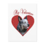 Aussie Cattle Dog My Valentine Post Card