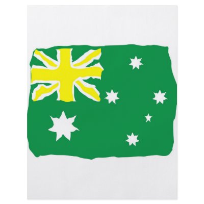 Aussie Flag Flyer Design by McBain