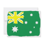 Aussie Flag Personalized Announcement