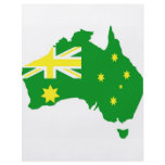 Aussie Flag Map Flyer