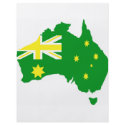 Aussie Flag Map flyers
