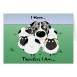 Aussie - I Herd...Therefore I Am Card