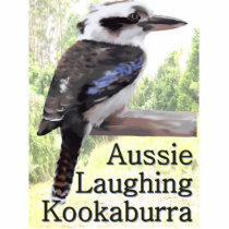 Aussie Laughing Kookaburra Cut Out