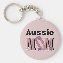 Aussie MOM Keychain