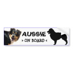 Aussie On Board Sticker Bumper Sticker