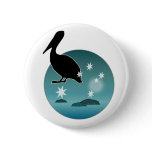 Aussie Pelican Icon Pin