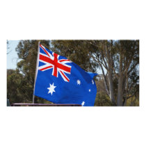 Aussie Pride Customized Photo Card