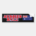 Aussies Rule Bumper Stickers