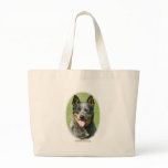 Aust Cattle Dog 9F059D-15 Canvas Bag