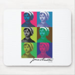 AustenPop -- Jane Austen, Warhol style Mousemats