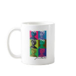 AustenPop -- Jane Austen, Warhol style Mugs