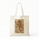 Austen's Forest Flower-1908 - distressed Tote Bag