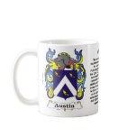 Austin Family Coat of Arms Mug