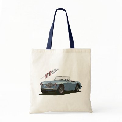 Austin Healey 100 Canvas Bag by RichardBrowne