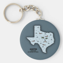Austin Isle Keychains