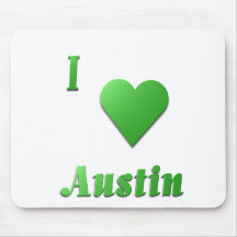 Austin -- Kelly Green Mouse Pad