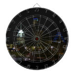 Austin Night Skyline Dart Board