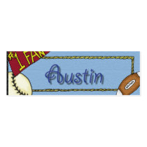 Austin Personalised Bookmark