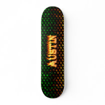 Austin real fire Skatersollie skateboard