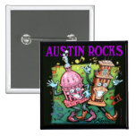 Austin Rocks Buttons