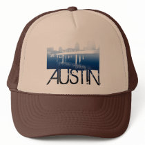 Austin Skyline Design Trucker Hats