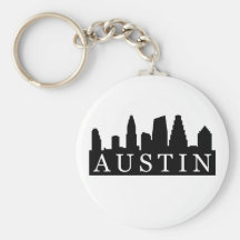 Austin Skyline Keychains