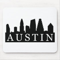 Austin Skyline Mouse Pad