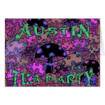 Austin Tea Party Card