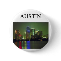 AUSTIN texas Pinback Button