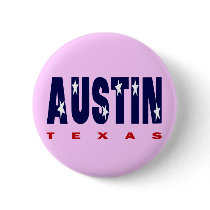 AUSTIN, TEXAS PINBACK BUTTONS