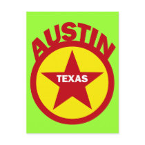 AUSTIN, TEXAS POST CARD