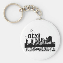Austin Texas Put on For your City Key Chains