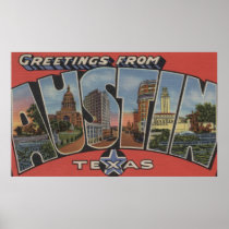 Austin, TexasLarge Letter ScenesAustin, TX Print