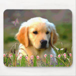 Austin The Golden Labrador Mouse Mat