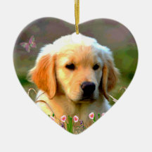 Austin The Golden Labrador Ornament