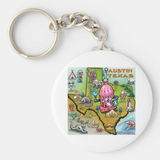 Austin TX Keychains